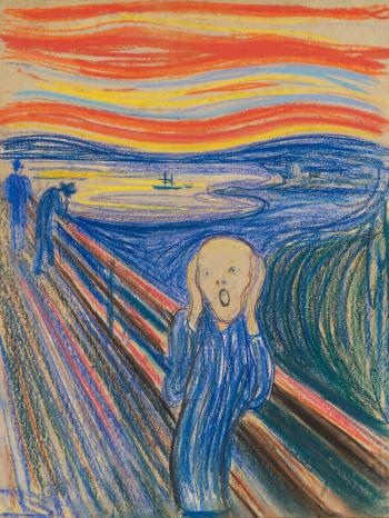 Edvard Munch — 'The Scream' (1895 pastel version)