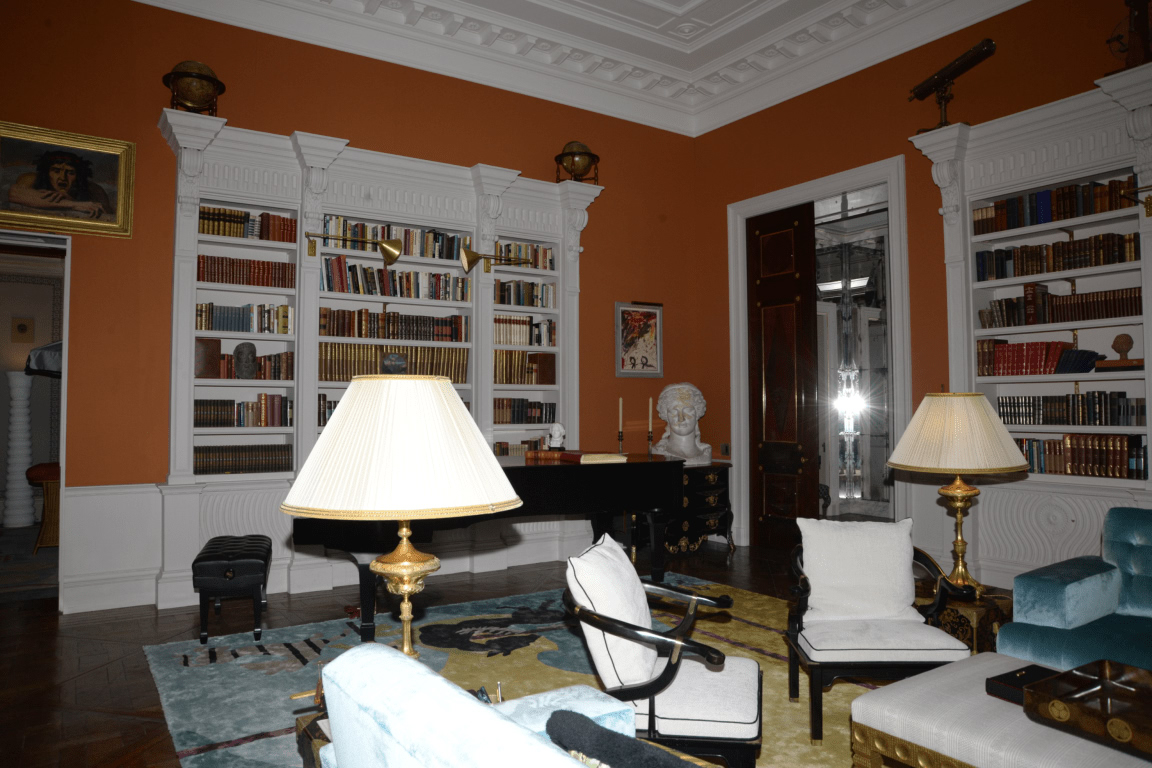 Stuffed Poodle on Baby Grand Piano