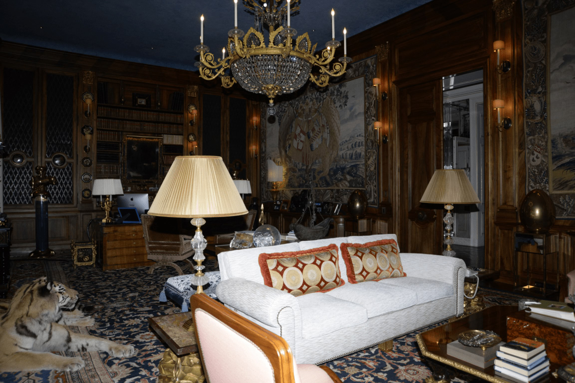 Stuffed Tiger on Floor